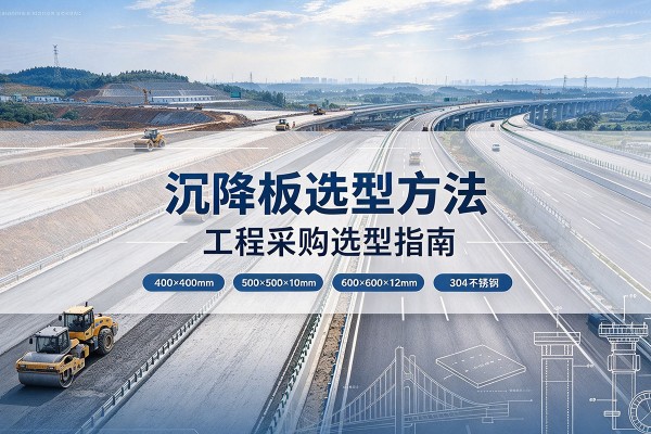 饶平沉降板选择方法