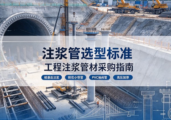饶平注浆管选型标准